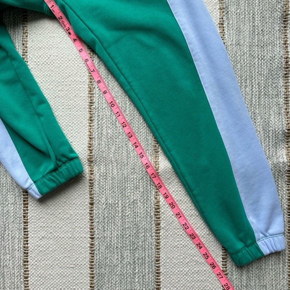 Nike Women's Sportswear Team Blue Green High Rise Fleece Joggers Women’s Size XS - Picture 4 of 10